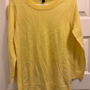 J. Crew Women's Sweater in Soft Yellow